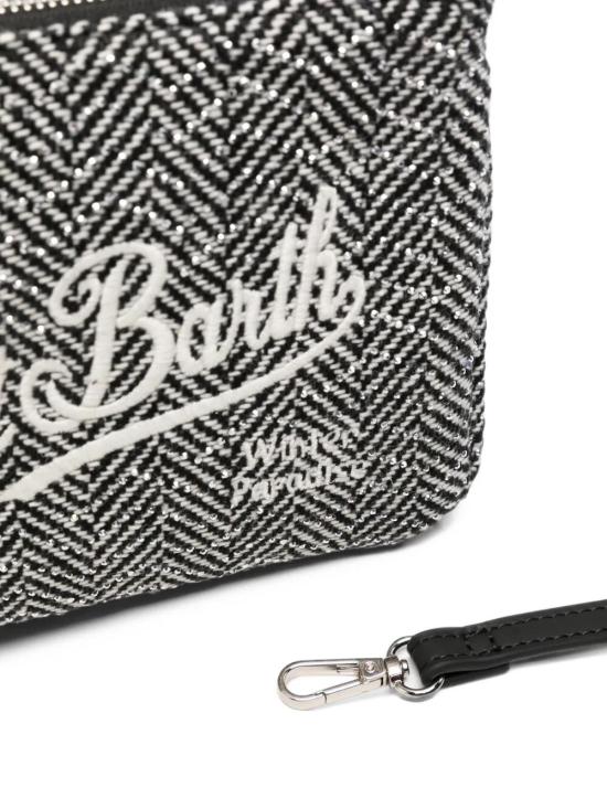 26FW 세인트바쓰 클러치/파우치 PARM006 00472M HERRINGBONE STRASS 00 EMB - MC2 SAINT BARTH