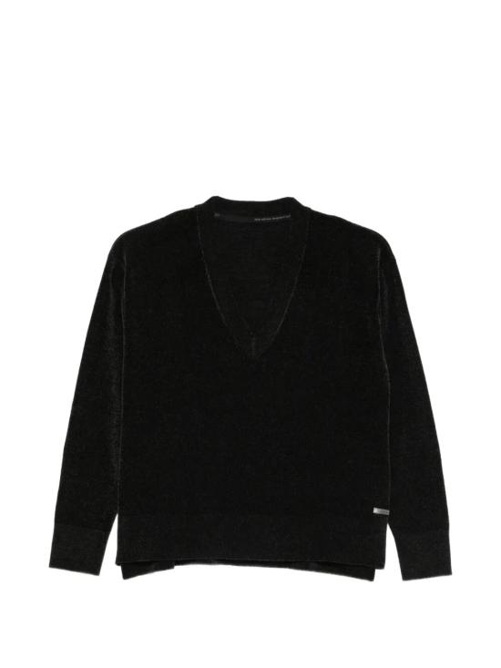 26FW 로베르토 리치 디자인 스웨터 W26634 10 BLACK
