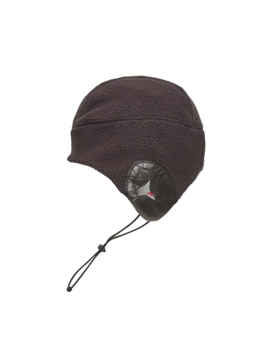  로아 이어플랩 캡 YBUW2100FA82 BLK0001 BLACK - ROA