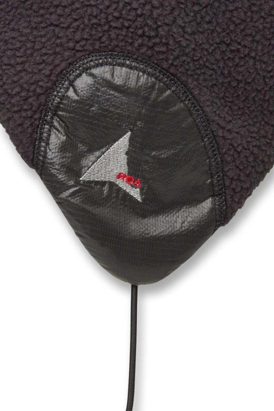  로아 이어플랩 캡 YBUW2100FA82 BLK0001 BLACK - ROA