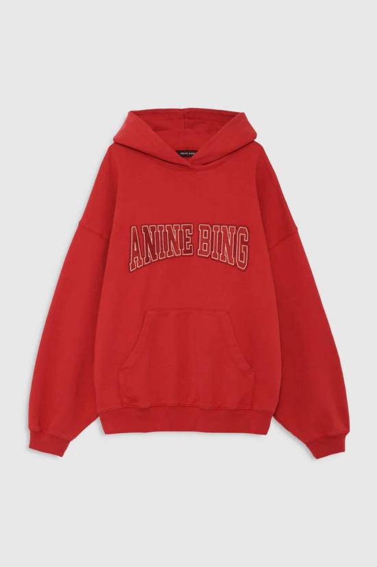  애니빙 스웨터 아니네 빙 하비 스웨트셔츠 탱고 레드 - ANINE BING