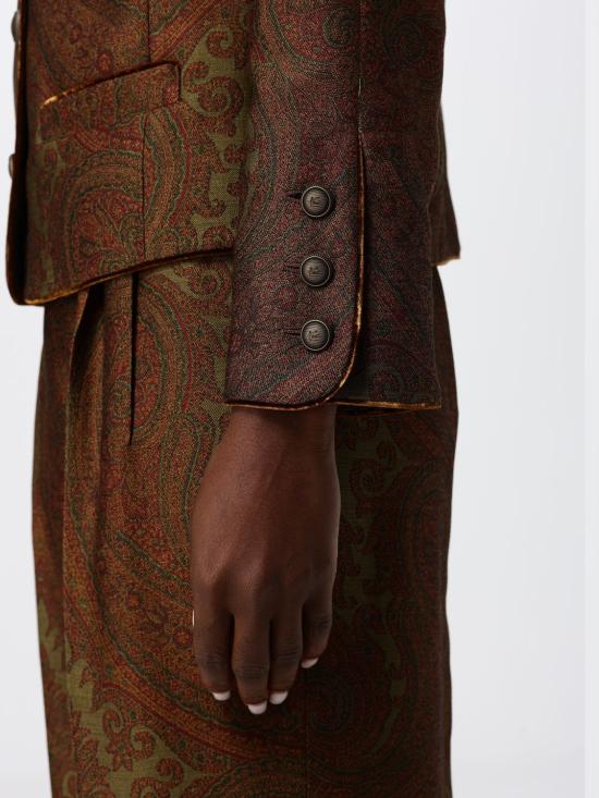 26FW 에트로 자켓 WRCA013099TJB1B S9890 Burnt - ETRO