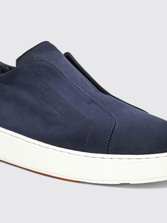 26FW 산토니 스니커즈 MBCD21995BARTFEH U59 Blue - SANTONI
