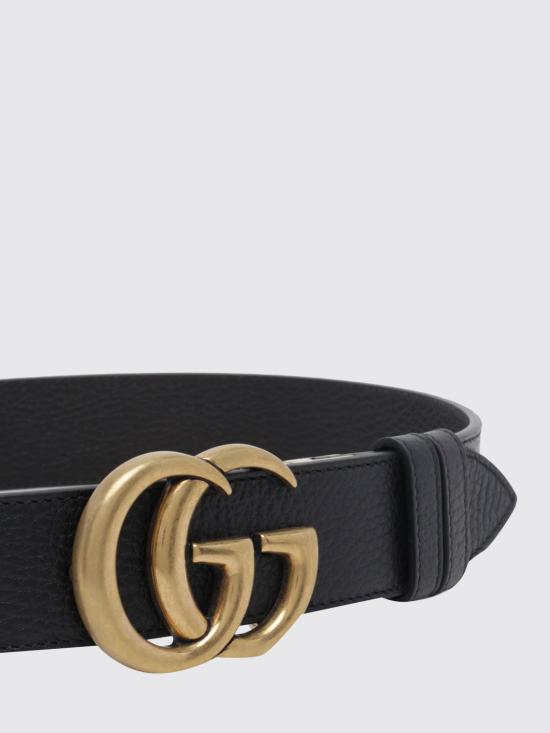 26FW 구찌 더블 G 버클 리버시블 레더 벨트 627055 CAO2T 1062 Brown - GUCCI