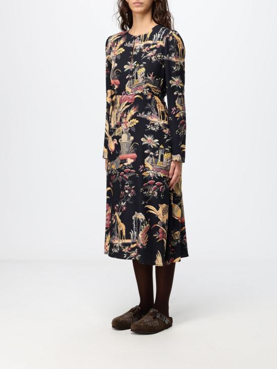 26FW 에트로 롱 원피스 WRHA051999SA419 X0813 Black - ETRO