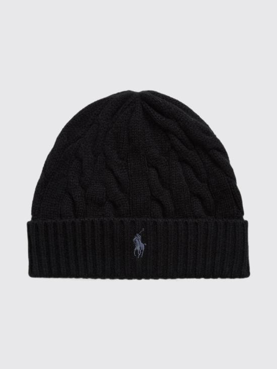 26FW 폴로 랄프로렌 비니 710B23668 001 Black