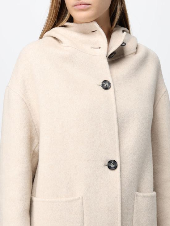 26FW 하니타 코트 HK11084777 MOUSSE Yellow Cream - HANITA