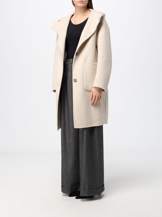26FW 하니타 코트 HK11084777 MOUSSE Yellow Cream - HANITA