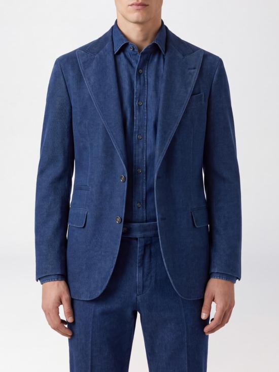26FW 브루넬로 쿠치넬리 자켓 MV4518BFC5 C014 Denim