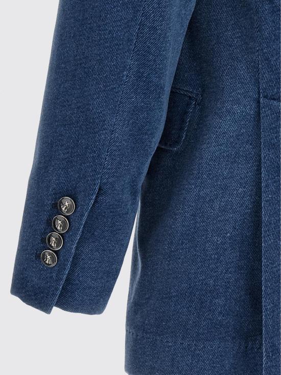 26FW 브루넬로 쿠치넬리 자켓 MV4518BFC5 C014 Denim - BRUNELLO CUCINELLI