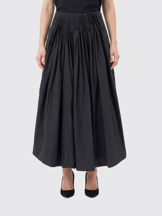 26FW 마그다뷰트림 스커트 123726 Black