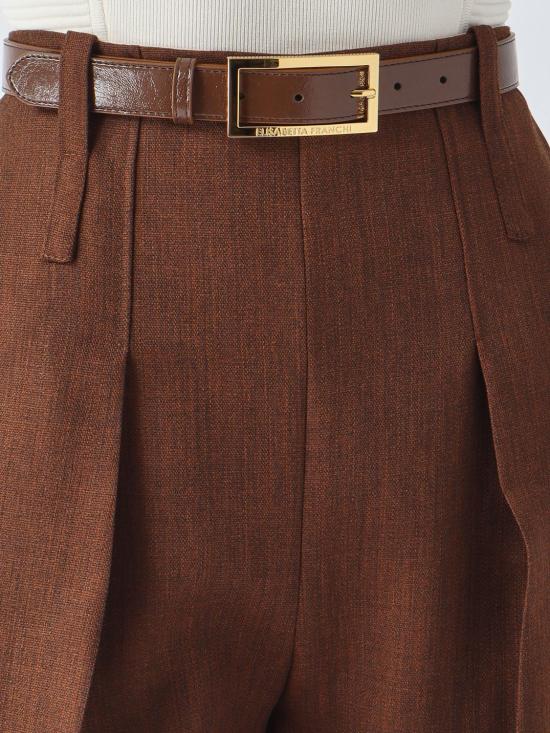 26FW 엘리자베타프랜치 팬츠 PA22367E2 FK3 Tobacco - ELISABETTA FRANCHI
