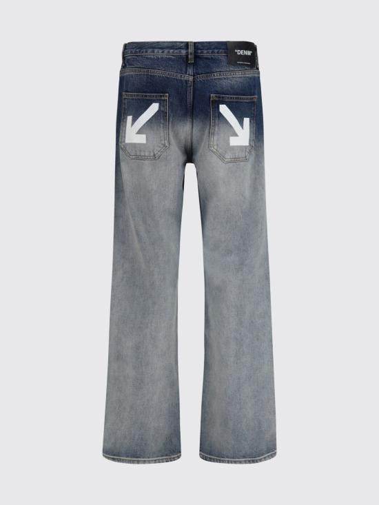 26FW 오프화이트 데님 팬츠 OMYA18JF26DEN00740 463 Blue - OFF WHITE
