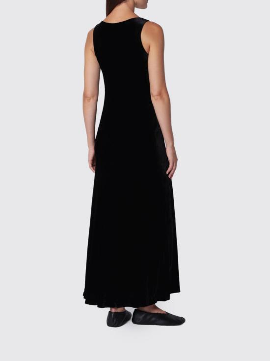 26FW 로에 롱 원피스 42133082 001 Black - ROHE
