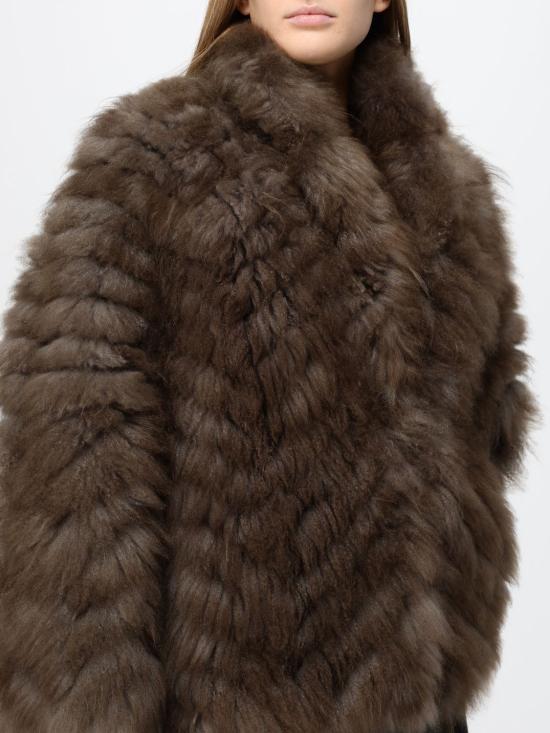 26FW 시모네타 코트 F06JA417H38 FANGO 063 Brown - SIMONETTA
