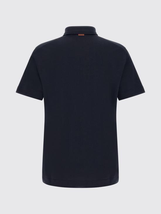 26FW 에르메네질도제냐 폴로 티셔츠 UI392A4I752 B09 Blue - ERMENEGILDO ZEGNA