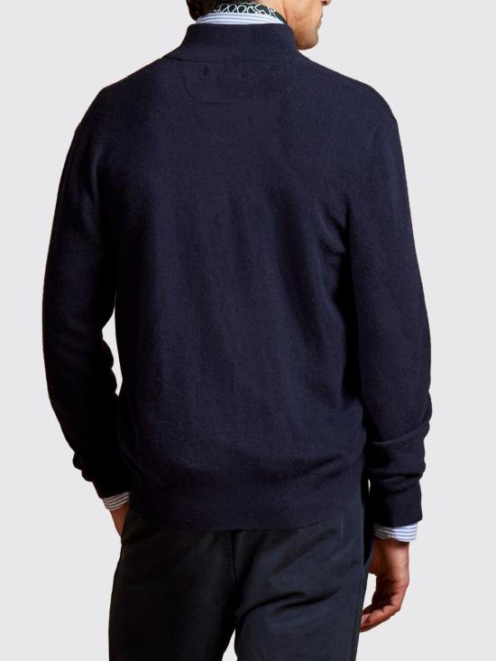 26FW 라 마티나 가디건 MDS029YW148 07017 Navy - LA MARTINA