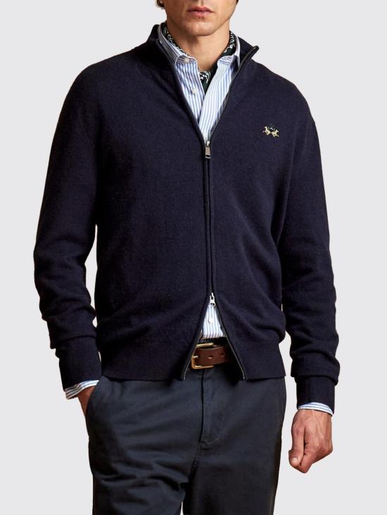 26FW 라 마티나 가디건 MDS029YW148 07017 Navy