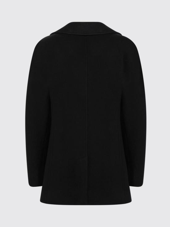 26FW 토템 코트 264WRO0341FB0733 001 Black - TOTEME