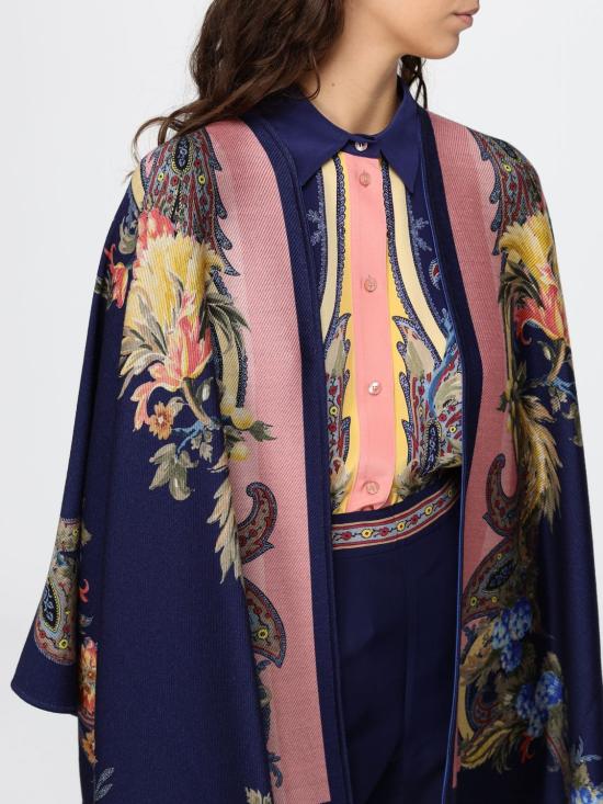 26FW 에트로 코트 WRBD0004AV11G X0889 Blue - ETRO
