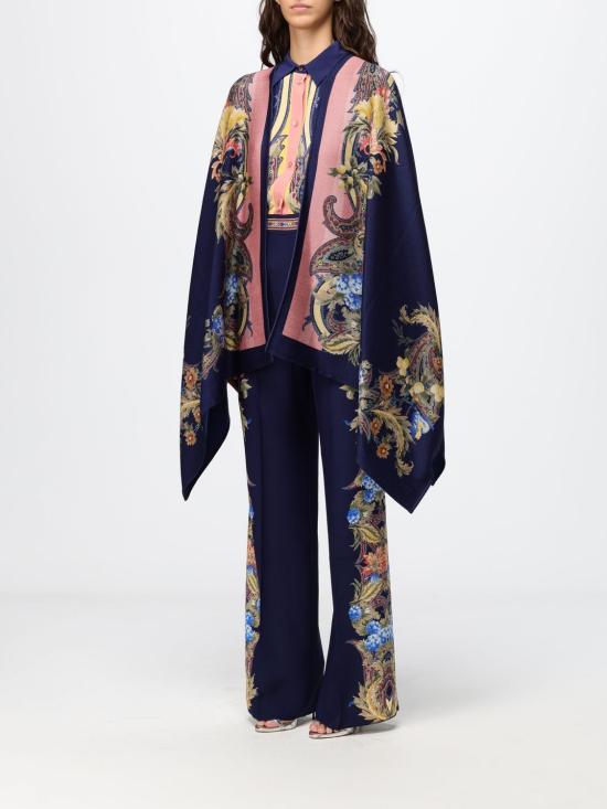 26FW 에트로 코트 WRBD0004AV11G X0889 Blue - ETRO