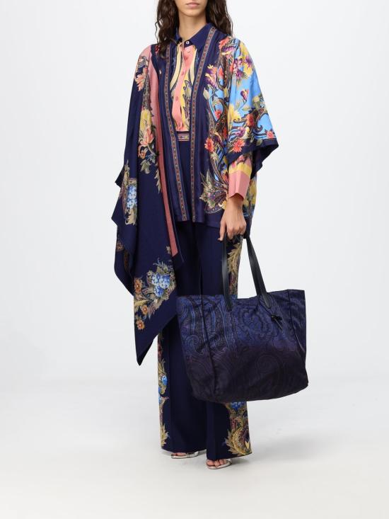 26FW 에트로 코트 WRBD0004AV11G X0889 Blue - ETRO