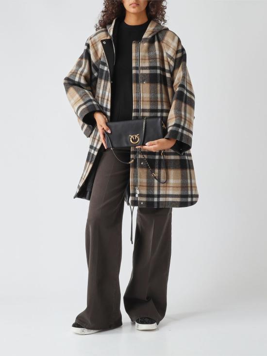 26FW 핑코 코트 107529A3FW IC9 Charcoal - PINKO