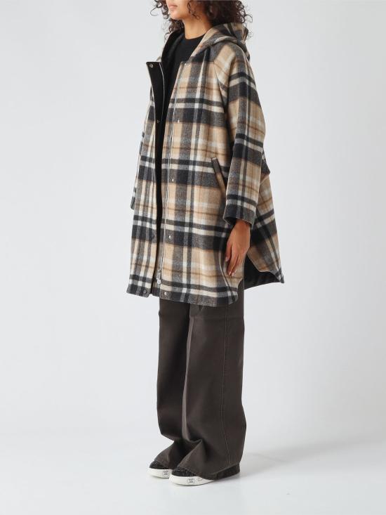 26FW 핑코 코트 107529A3FW IC9 Charcoal - PINKO