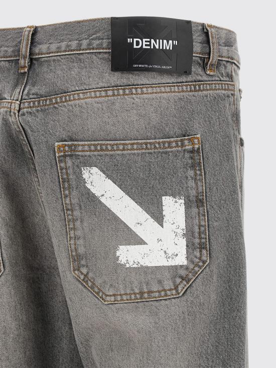26FW 오프화이트 데님 팬츠 OMYA18JF26DEN0030 020 Grey - OFF WHITE