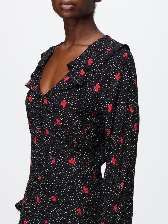 26FW 마 데 마가리타스 롱 원피스 MMABW01785TVI0008 NE147 Black - MAR DE MARGARITAS