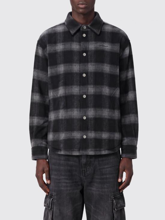 26FW 오프화이트 자켓 OMER09TF26FAB00100 001 Black