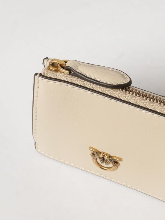 26FW 핑코 지갑 100251A0F1 C50Q Beige - PINKO