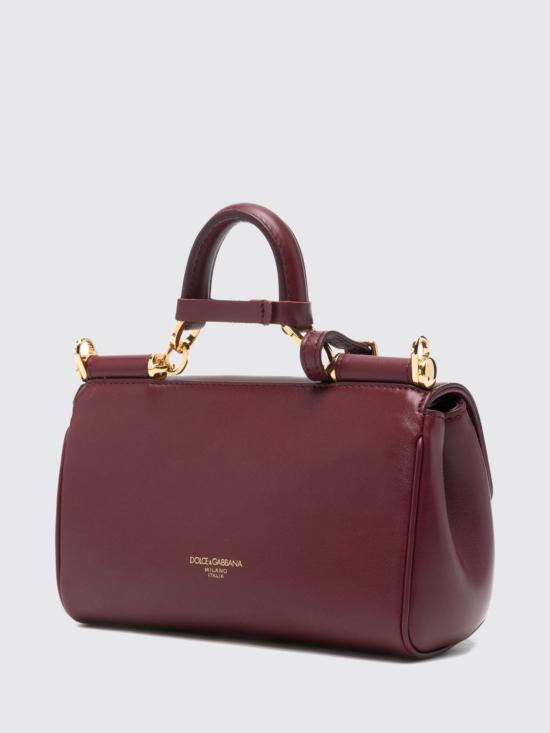 26FW 돌체앤가바나 마이 시실리 핸드백 BB7864B7321 80346 Burgundy - DOLCE & GABBANA