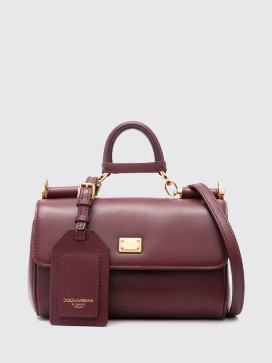 26FW 돌체앤가바나 마이 시실리 핸드백 BB7864B7321 80346 Burgundy