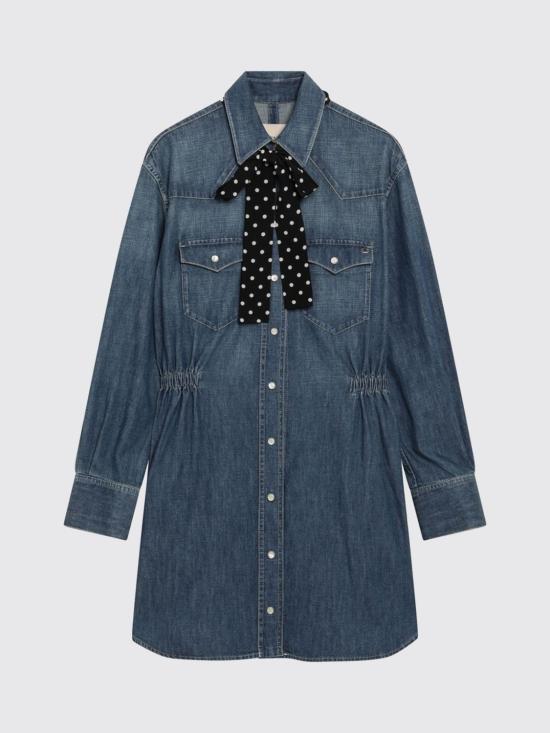 26FW 발렌티노 가라바니 롱 원피스 DA03DAC7 558 Blue - VALENTINO GARAVANI