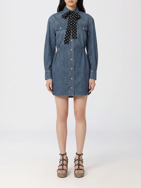 26FW 발렌티노 가라바니 롱 원피스 DA03DAC7 558 Blue