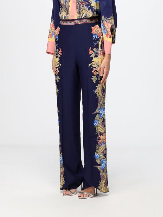 26FW 에트로 팬츠 WREA0014AK14S X0889 Blue - ETRO