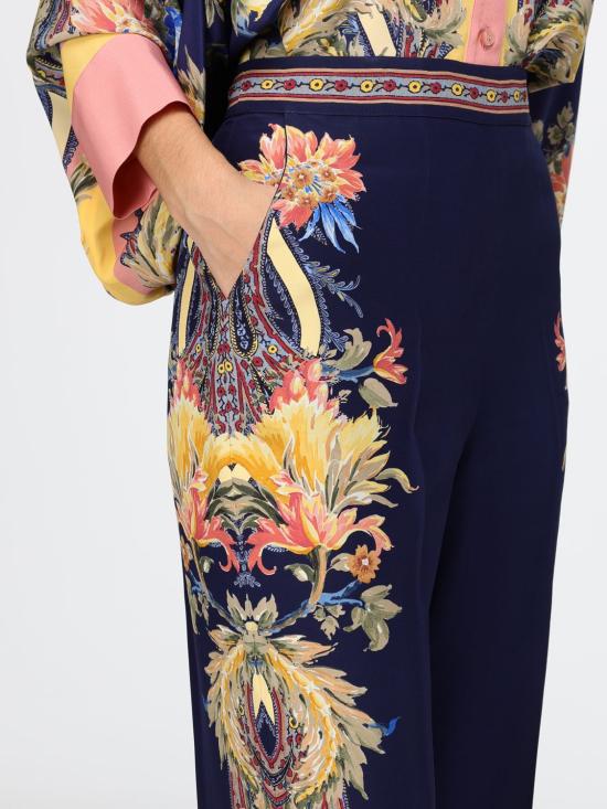 26FW 에트로 팬츠 WREA0014AK14S X0889 Blue - ETRO