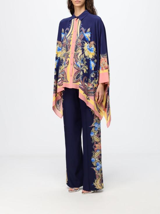 26FW 에트로 셔츠 WRIAO115AK15U X0889 Blue - ETRO