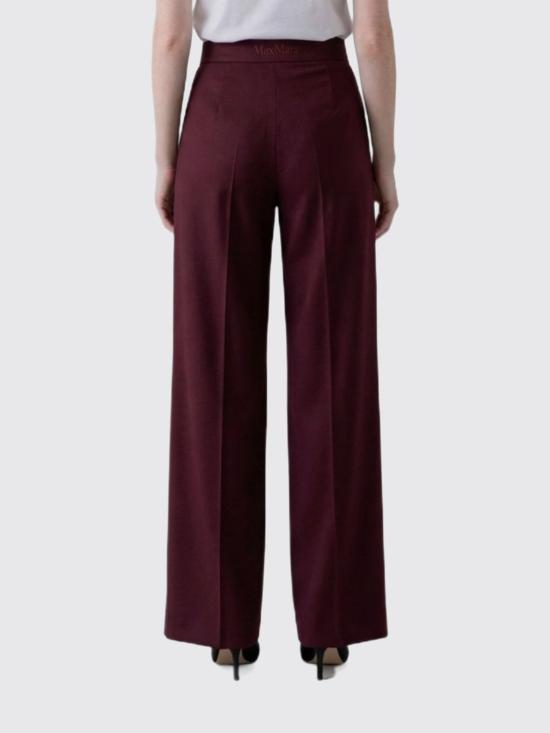 26FW 막스마라 팬츠 2621136142600 005 Red Purple - MAX MARA
