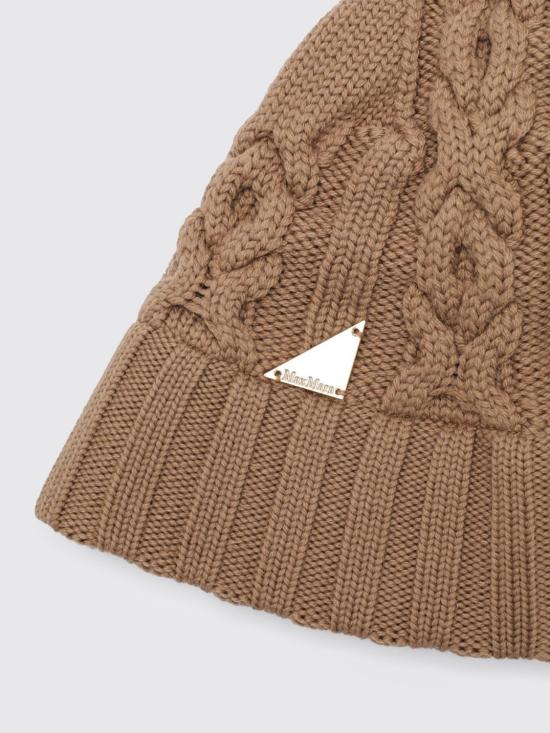 26FW 막스마라 모자 2624576012600 001 Camel - MAX MARA