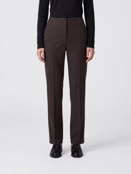 26FW 알렉산더 맥퀸 팬츠 A0075QQJAGL 2156 Tobacco