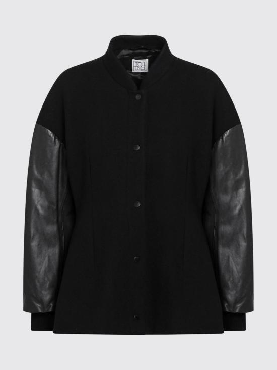 26FW 토템 자켓 264WRO0342FB0733 001 Black - TOTEME