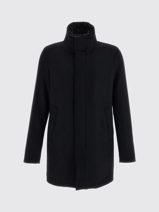 26FW 에르노 에코 울 라이트 포 퍼 코트 CA000214U33344 9300 Black 1 - HERNO