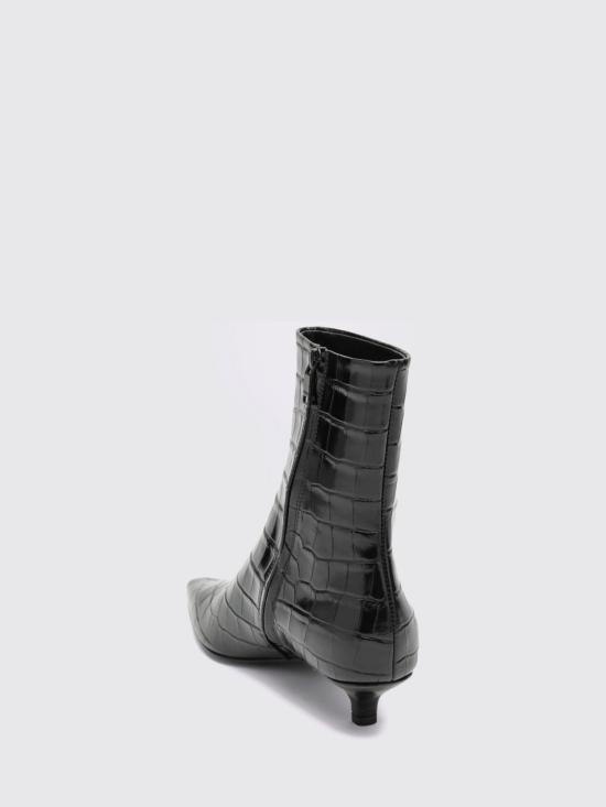 26FW 토템 부츠 264WAS0412LE0076 001 Black - TOTEME