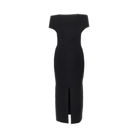 26FW 알베르타 페레티 미디 원피스 04866608 Black - ALBERTA FERRETTI