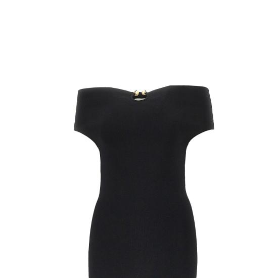 26FW 알베르타 페레티 미디 원피스 04866608 Black - ALBERTA FERRETTI