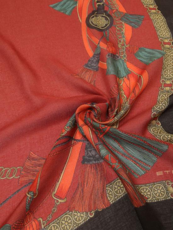 26FW 에트로 머플러/스카프 WATA0010AK1E0 X0851 Brick Red - ETRO