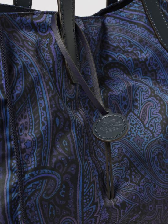 26FW 에트로 토트백 WP1D0064AK18F X0883 Blue - ETRO
