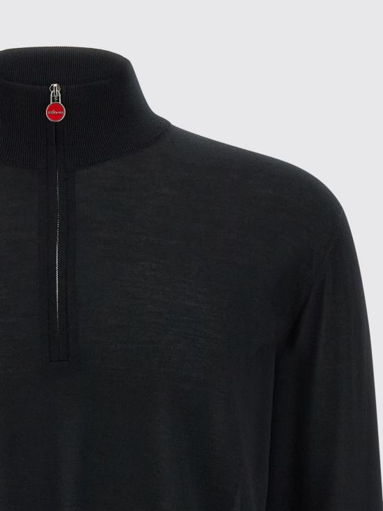 26FW 키톤 집업 니트 UMK0899K 500K Black - KITON